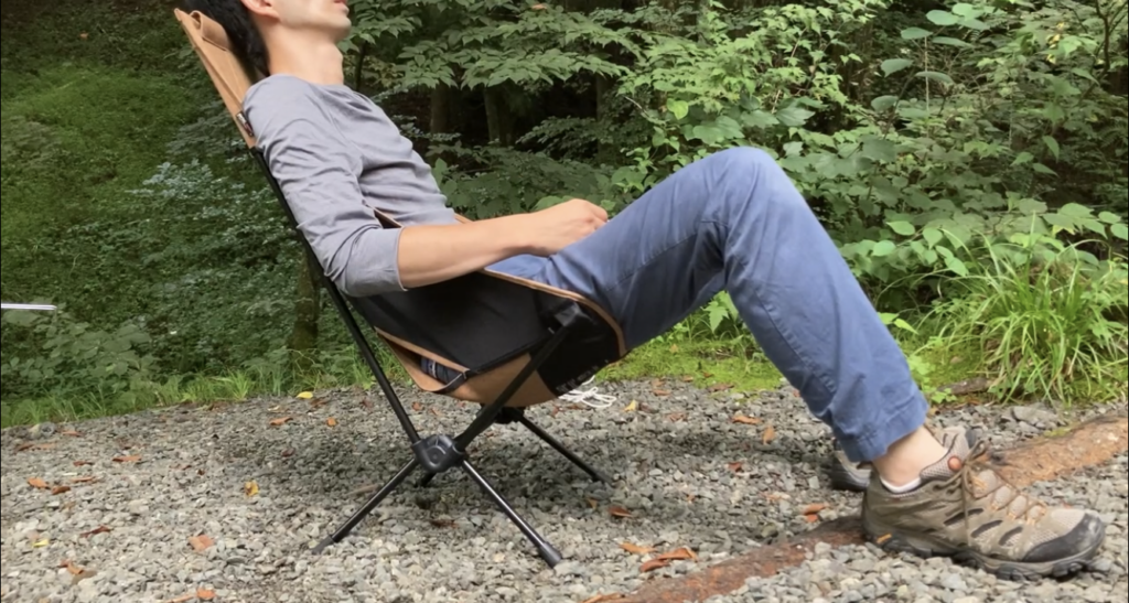 ヘリノックス チェアツー ホーム/座り心地重視の超軽量アウトドア
