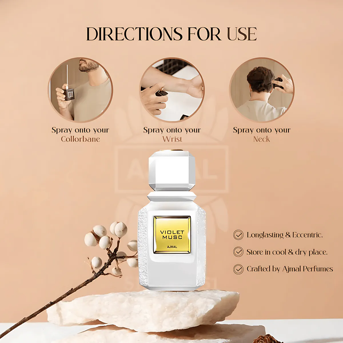 Violet Musc Perfume By Ajmal EDP For Men and Women 100 ml