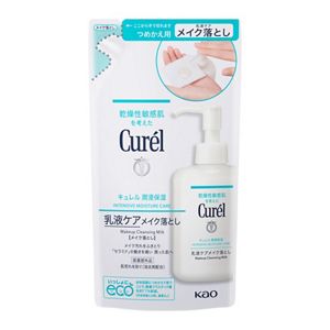 キュレル 潤浸保湿 乳液ケアメイク落とし つめかえ用 180ml