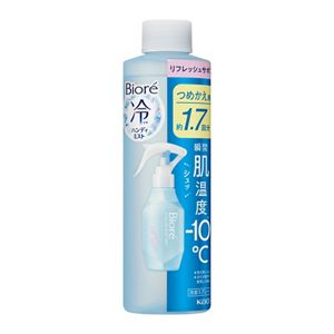ビオレ 冷ハンディミスト リフレッシュサボンの香り つめかえ用 | 花王