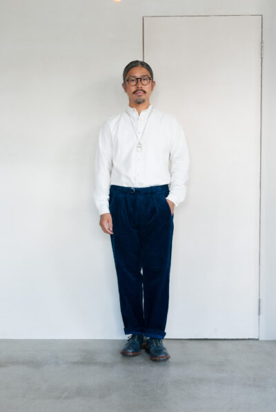 Post O'Alls E-Z Lax 4 Widewale cords | kado〔カド オノミチ〕