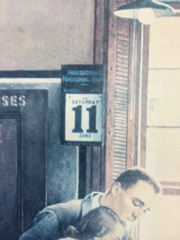 ノーマン・ロックウェルの「The marriage license」