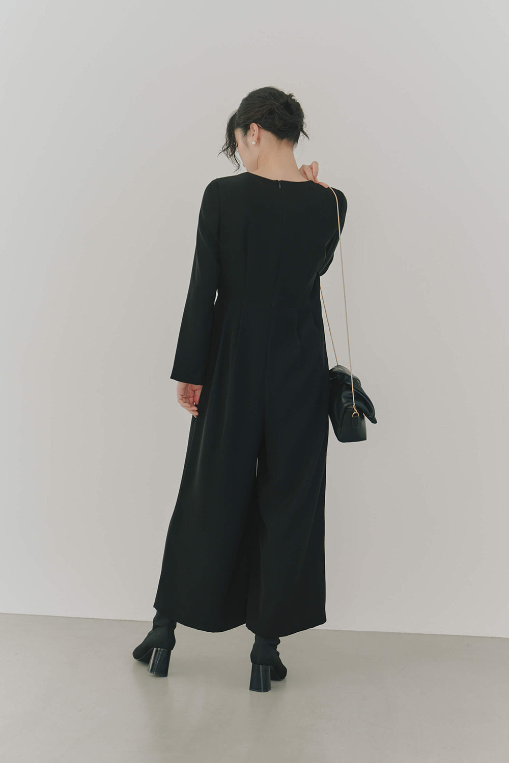 kaene公式オンラインストア カーブネックオールインワン / 100900