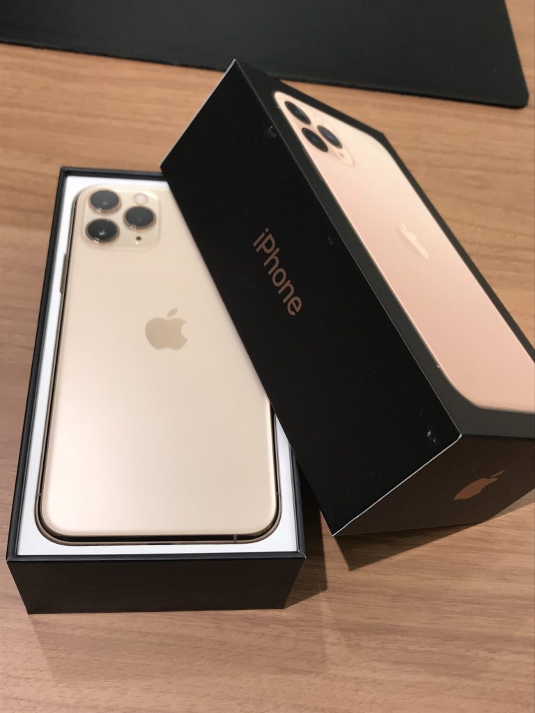Softbank(SIMロック解除) iPhone11Pro 64GB ゴールド MWC52J/A 買取実績