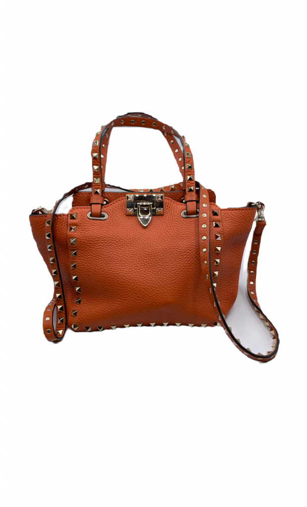 VALENTINO ヴァレンティノ ショルダーバッグ バッグ レザー ブラウンの