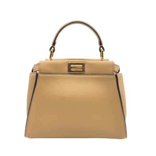 FENDI フェンディ ピーカブーミニ バッグ レザー 8BN244ベージュの買取