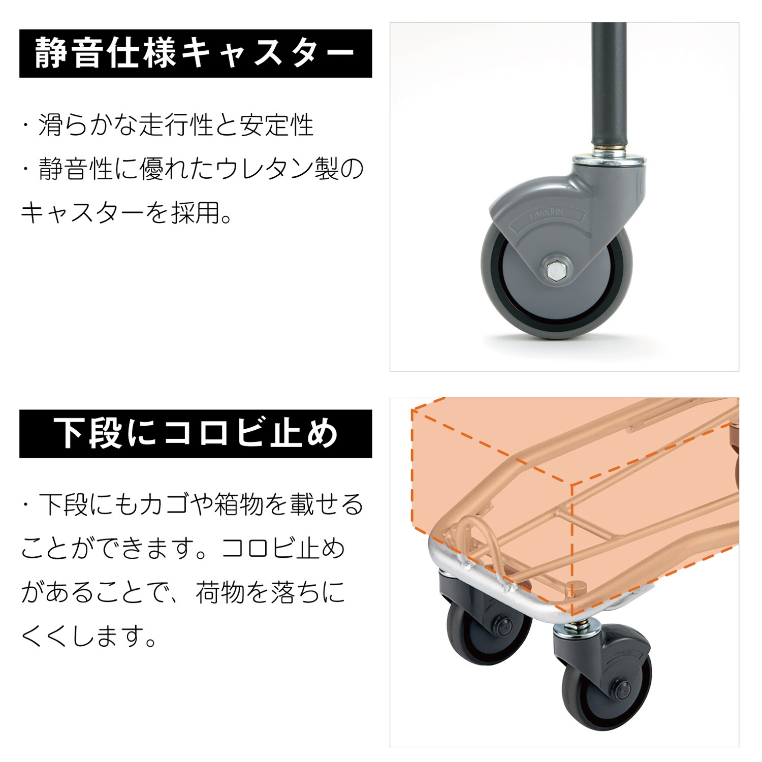 店舗用ショッピングカートA13B | カワジュン リテールソリューション