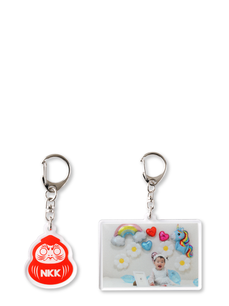 アクリルキーホルダー（片面印刷） 30個（単価229円）から | 日本