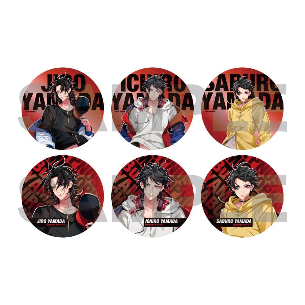 Buster Bros!!! アクリルブロック 缶バッジ KING e-SHOP > .Buster Bros!!! ＋アクリルブロック3種セット: 音楽