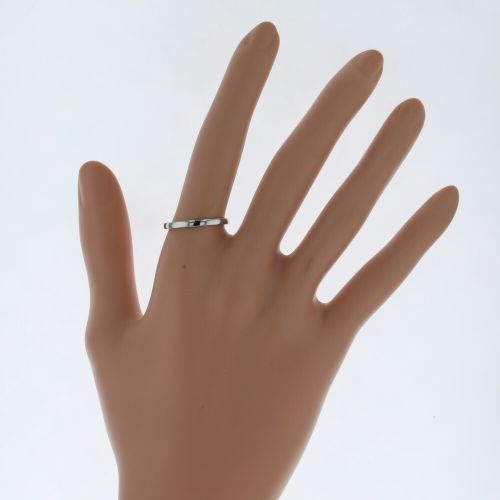 カルティエ リング 指輪 バレリーナ ウェディング 幅約2mm B4071900