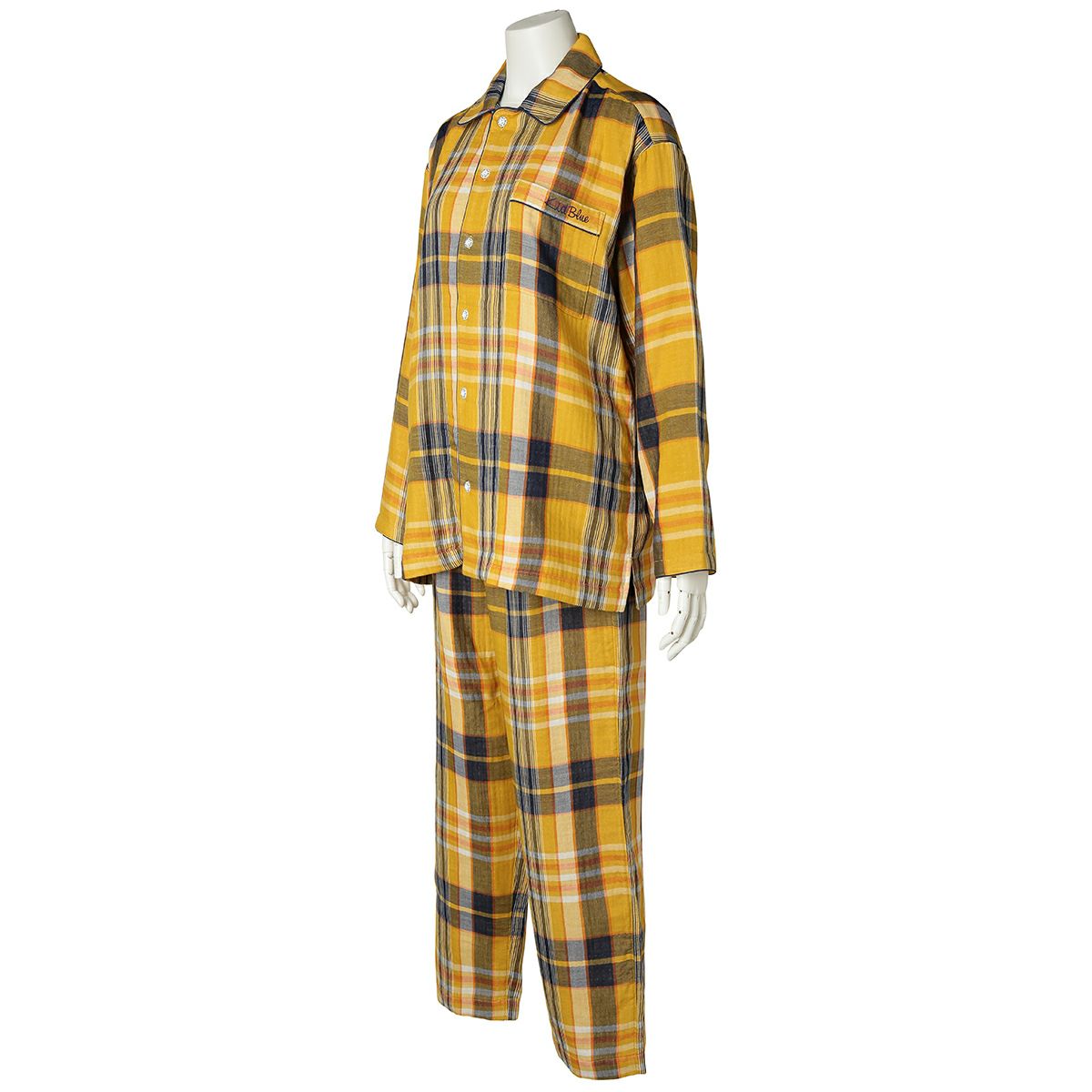 24トリプルガーゼチェック[長袖パジャマ] | KID BLUE OFFICIAL ONLINE