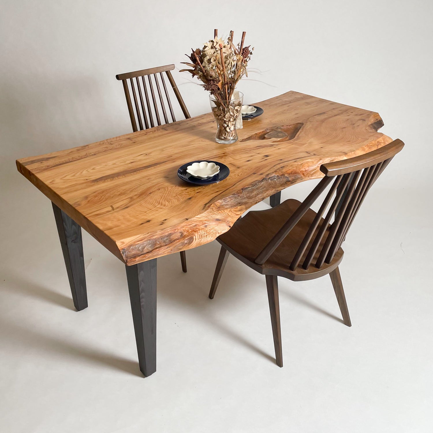 KIDOMEIMOKU 屋久杉一枚板ダイニングテーブル｜155cm(4人掛け