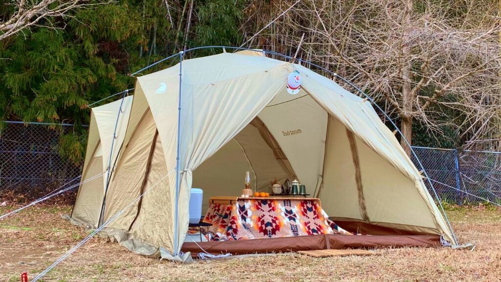 モンベル】ムーンライトキャビン4で3年以上キャンプした感想は