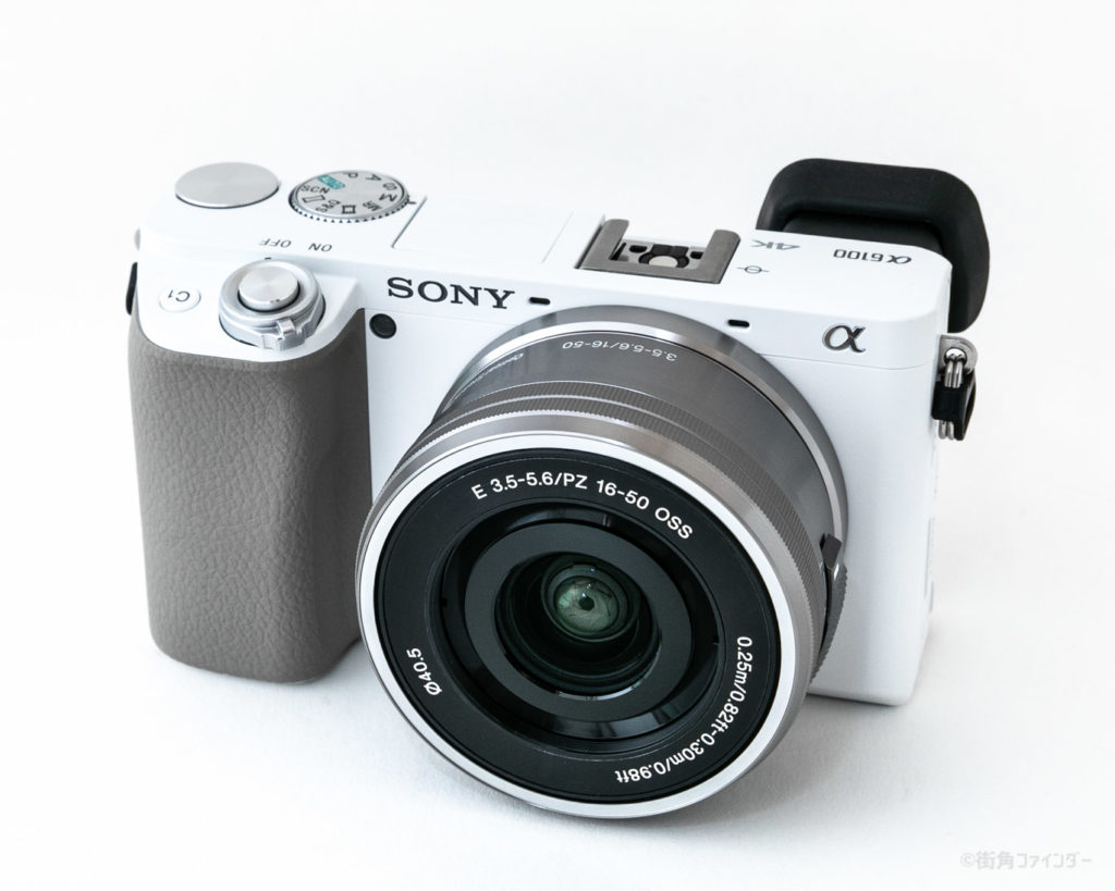 ソニー α6100 ダブルズームレンズキット ホワイト SONY ミラーレス一眼