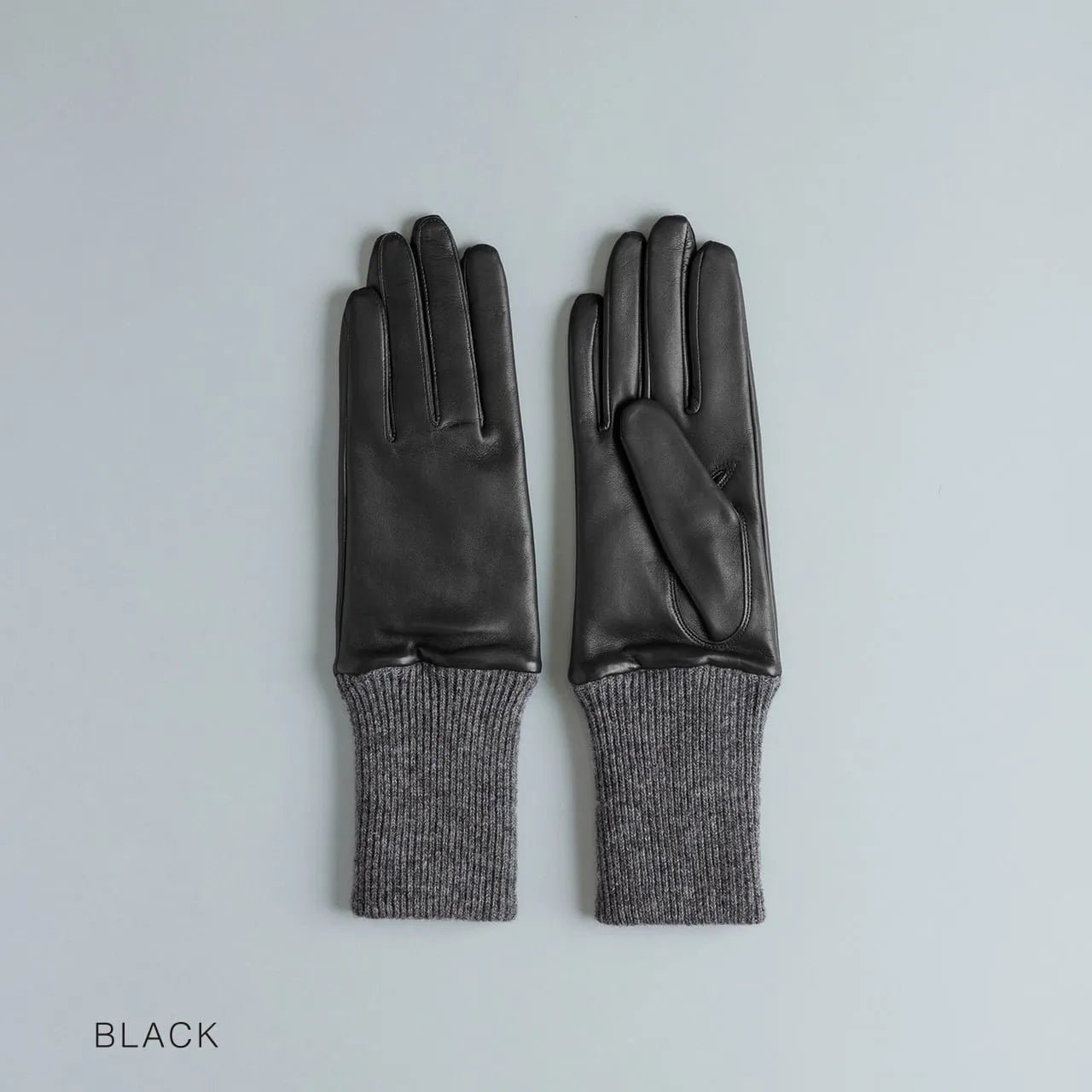 KURODA｜No.BR14801L4【WOMEN】 Italian Sheep Cuffs 21cm Black