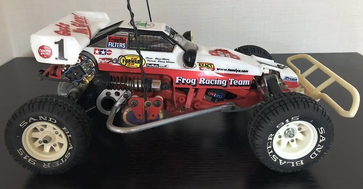 マイティフロッグ」の当時（1980年代）と現代（復刻版以降）の改造