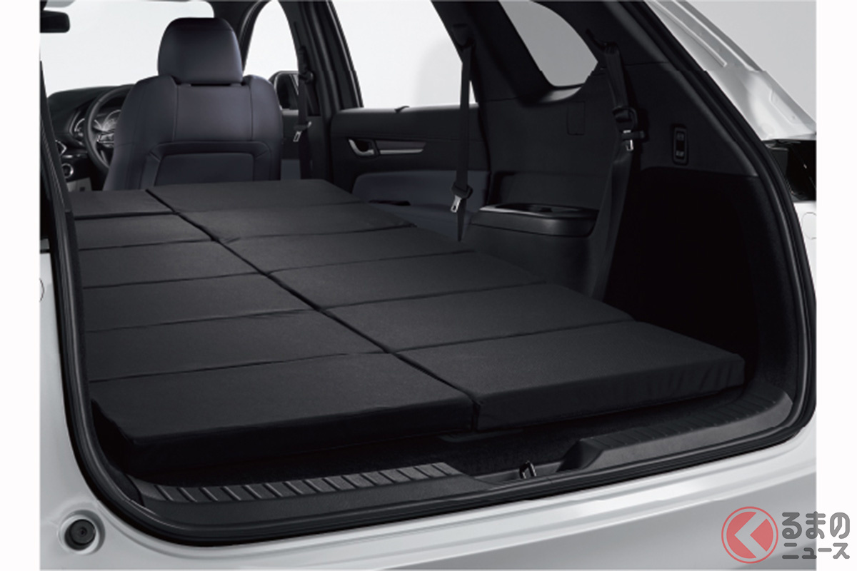 ☆marru☆ マツダ純正ベッドクッション ブラック 収納ケース付 1枚②