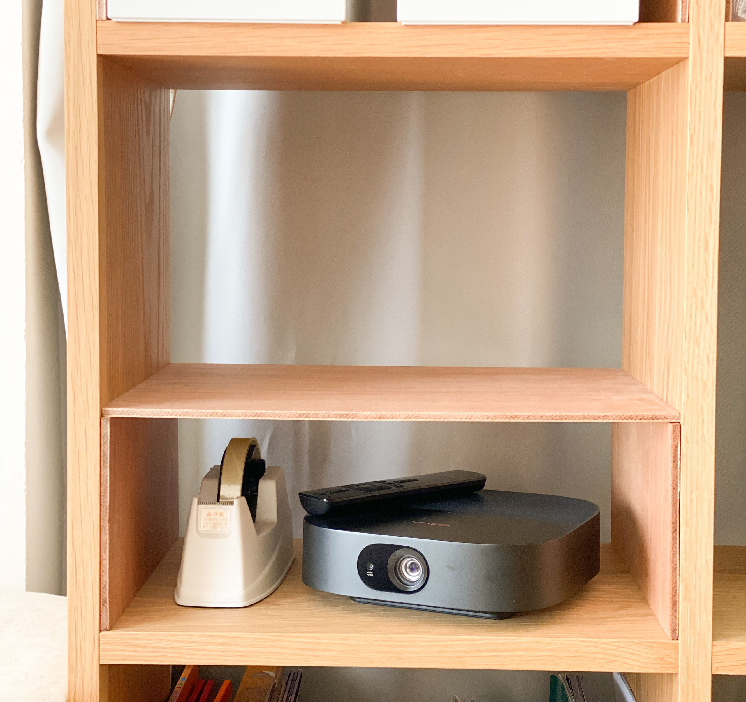 無印良品スタッキングシェルフに合う「コの字ラック」を簡単DIYしま