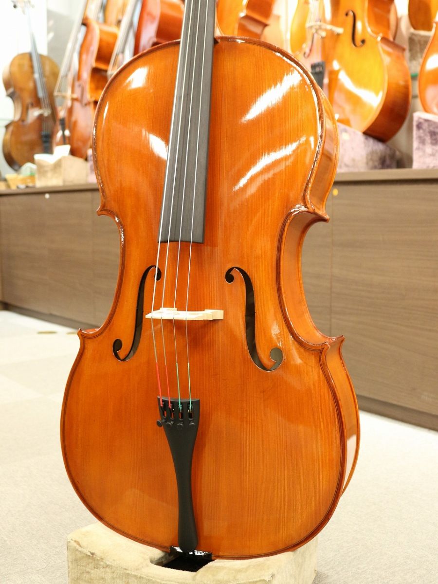 Gliga gems チェロ 4/4 2012年製 、ケース・弓・ブラックホール Gliga