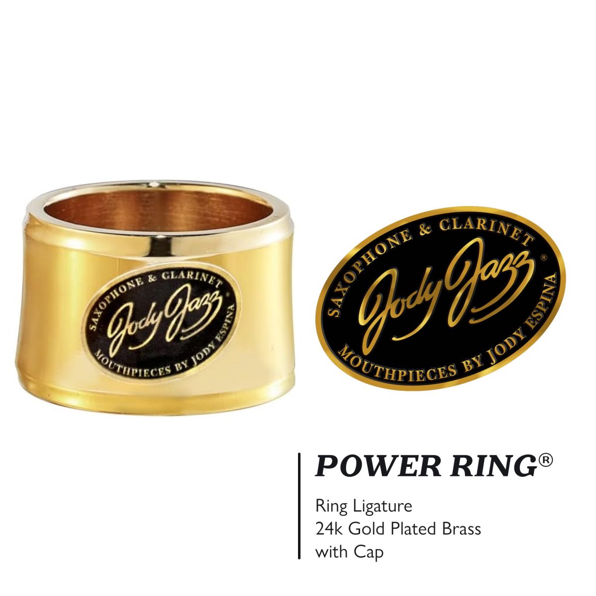 ジョディージャズ A/B♭クラリネット用マウスピースとパワーリング