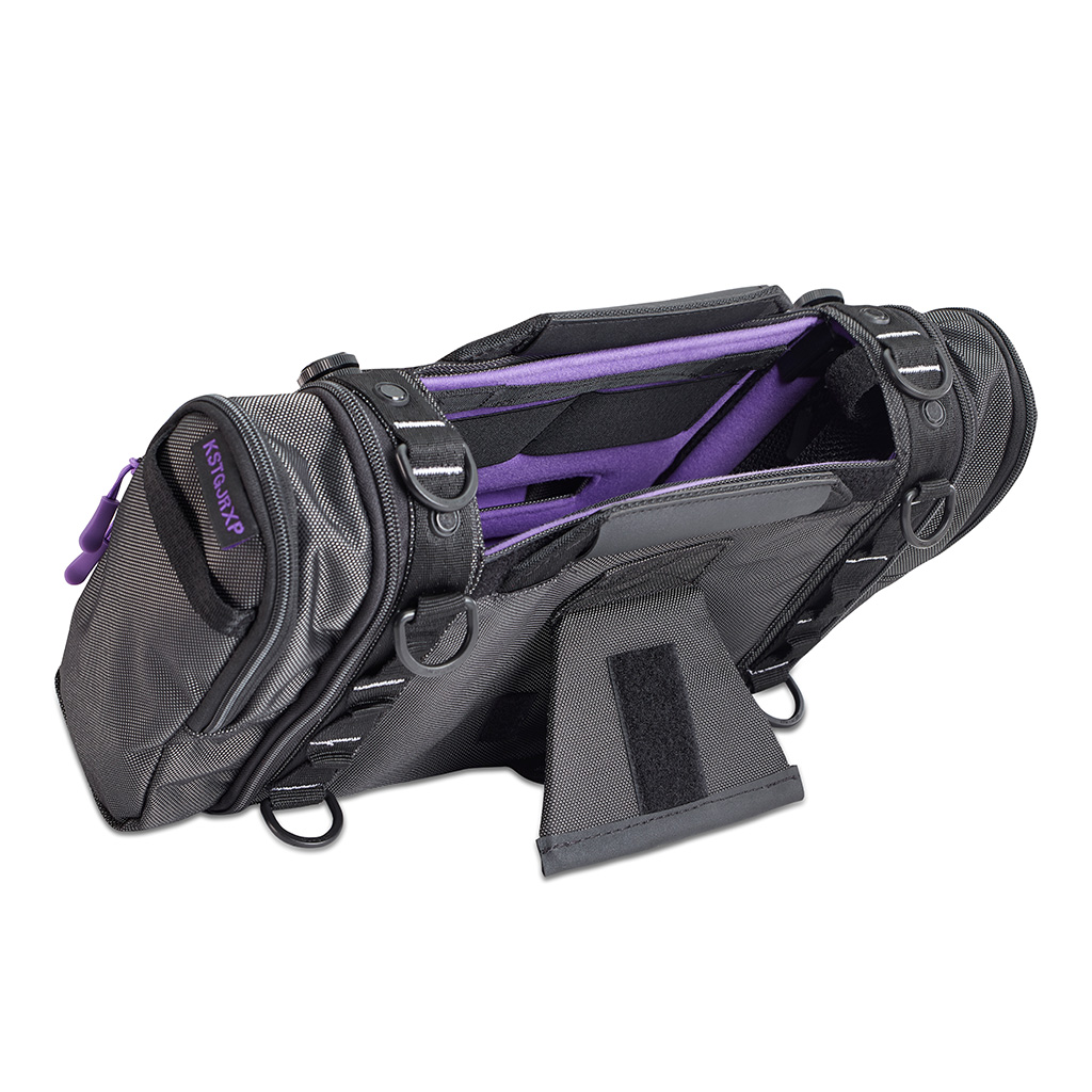 K-Tek KSJRWBXP - K-Tek Stingray Junior X Bag (Purple) and Waist