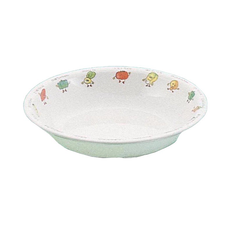 KYOEI ONLINE STORE / メラミン 深皿 グリーンフレンド MS-15GF(170φ