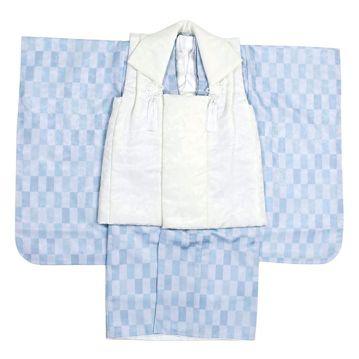 豪華8点フルセット】七五三 着物 3歳 男の子 ボーイズ 被布セット