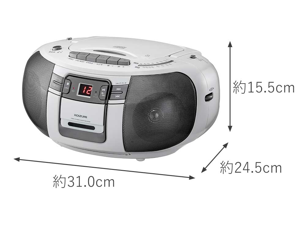 CDステレオラジカセSAD-4947 | コイズミオンラインショップ