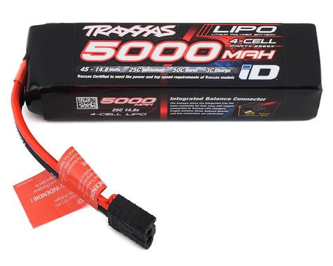 Traxxas 2889X 5000mAh 14.8v 4-Cell 25C LiPo Battery – LCRC Raceway