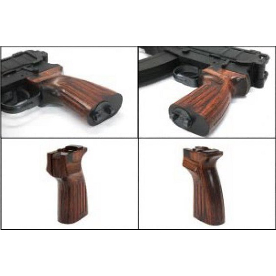 L.A.ホビーショップ / KSC Vz61スコーピオン用 ウッドグリップ [AWG