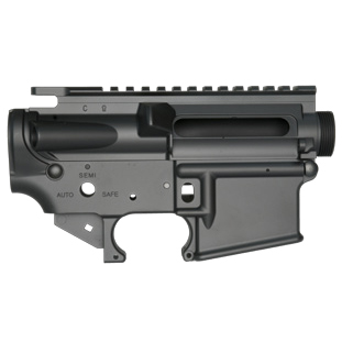 新品]MWS用アルミ製 AX-15アッパー・ロアレシーバー(限定1個) Guns