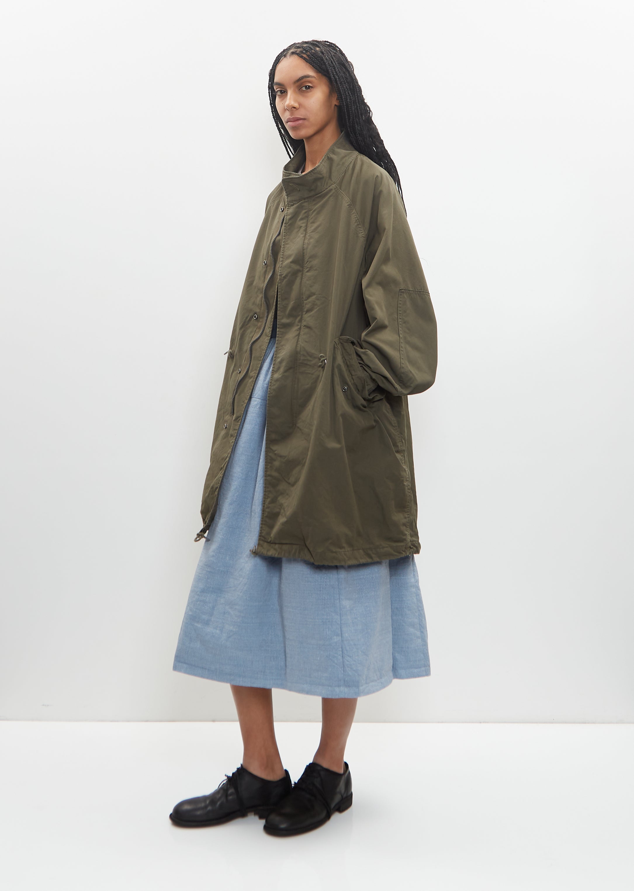 Cotton Nylon Six-Five Fishtail Parka – La Garçonne
