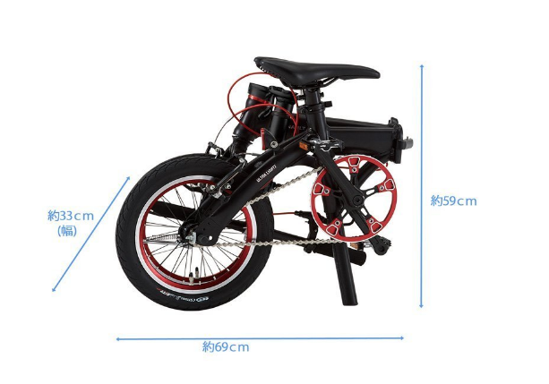 6.7kg！超軽量折りたたみ自転車ルノーマグネシウム6が新登場