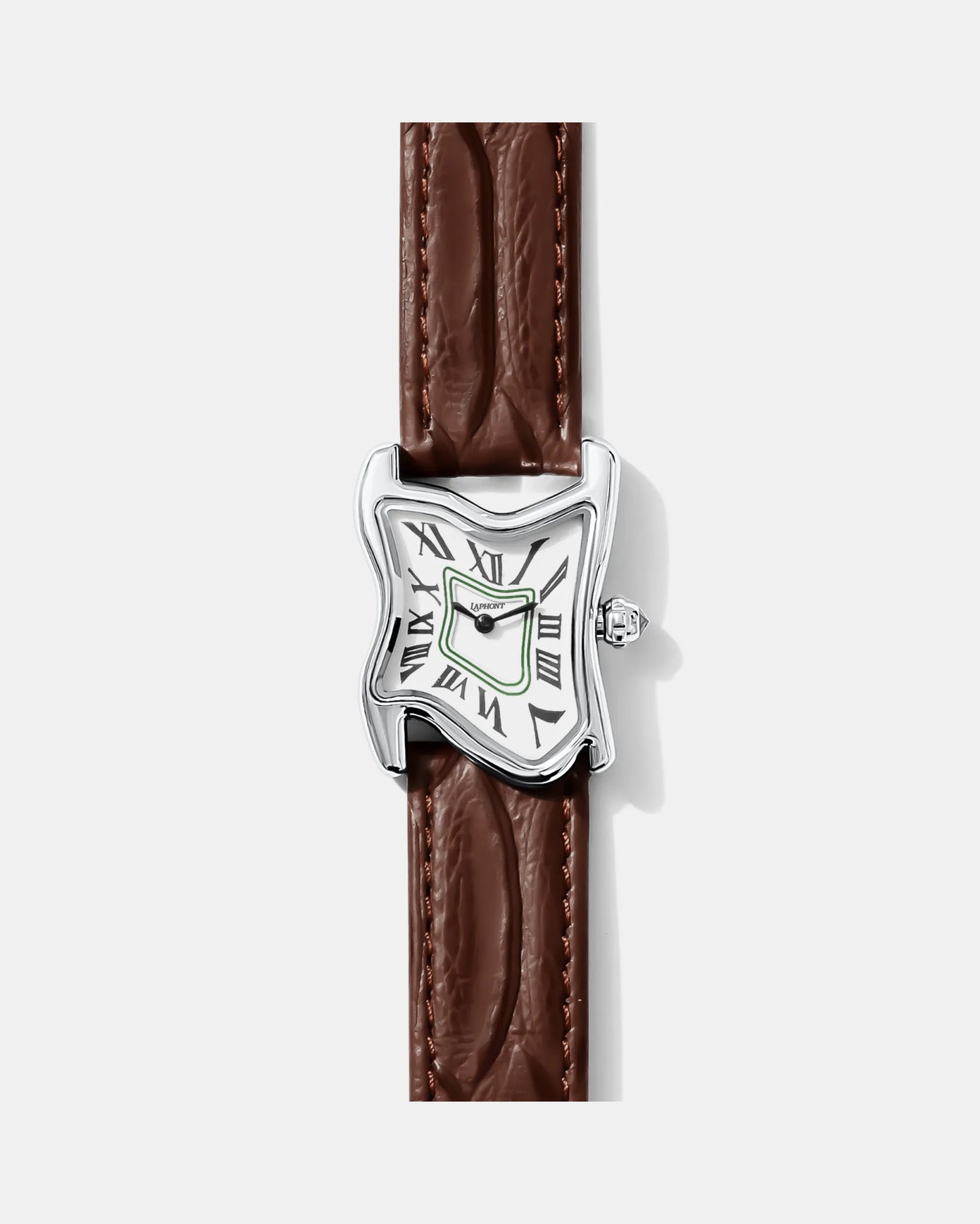 Square Melting Watch Small Silver – Laphont