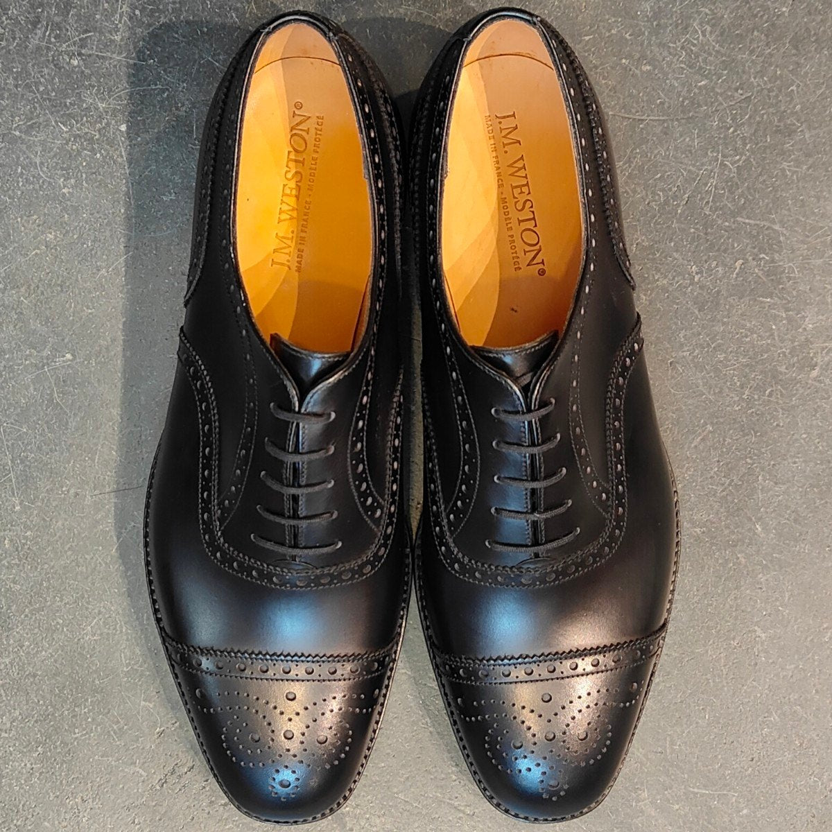 希少 新品未使用【J.M.WESTON】ジェイエムウエストン 310 セミブローグ