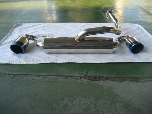 JWRC CUSTOM EURO RACER'S 左右W出し ユーロマフラー SUZUKI SWIFT