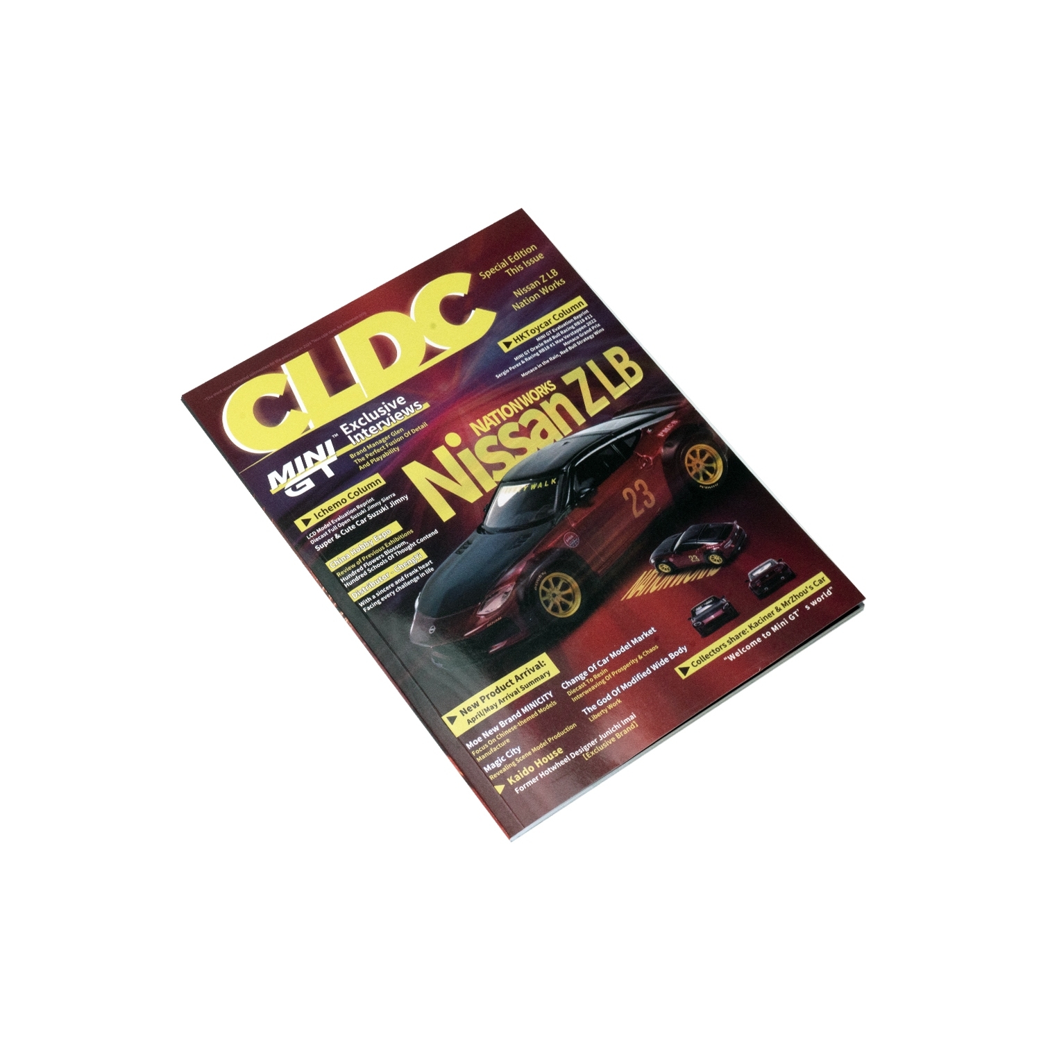 1/64 MINI GT CLDC BOOK LB Works Z Gem Red English ver - LB-ONLINE