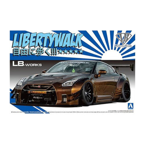 LIBERTY WALK×XLARGE MINIGT 1/64 Nissan LB-Silhouette WORKS GTR
