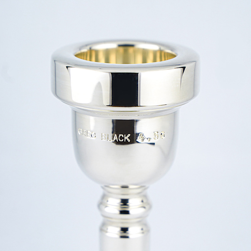 グレッグブラック / 太管トロンボーン用マウスピース ミディアム