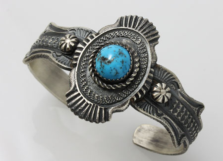 ナバホ族 Kevin Billah トゥーファキャスト キングマンターコイズ