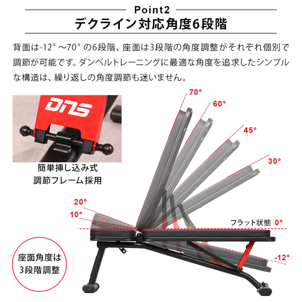 マルチポジションベンチDNSコラボ限定カラー ｜ラインナップ