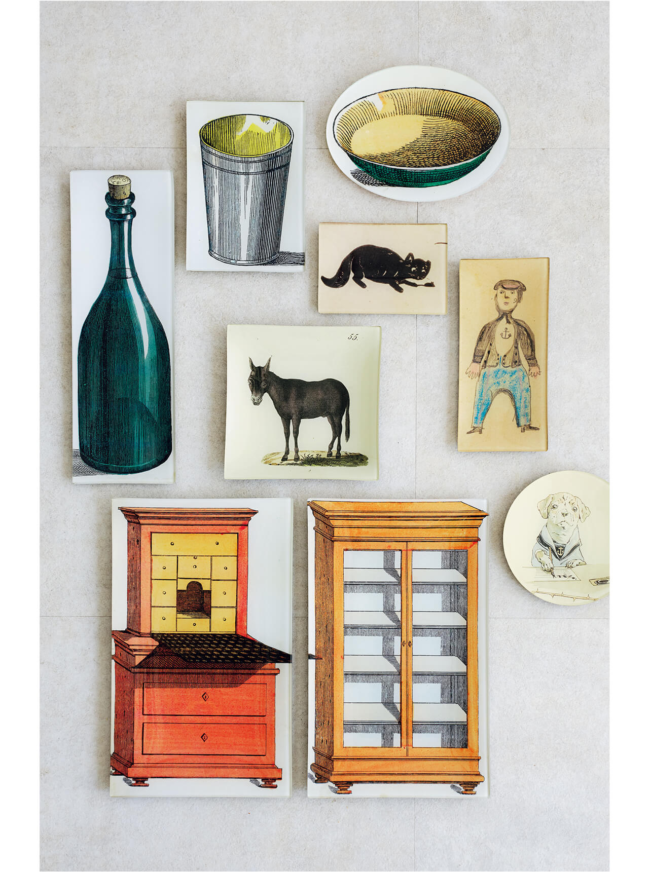 気軽に取り入れられるアート「デコパージュプレート」【石井佳苗さんの