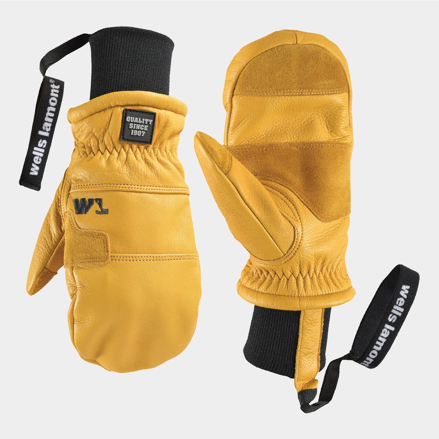 Wells Lamont® Working Crew Mittens – Saddletan – Level 1