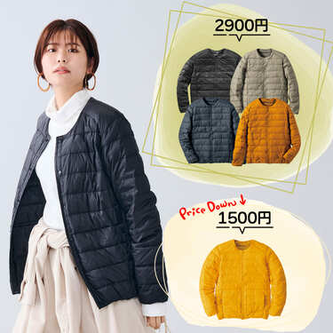 ワークマン】ぜんぶ2000円台〈インナーダウン＆インサレーション〉で