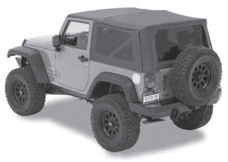 How to Install a Bestop Supertop NX with Tinted Windows, Twill, on