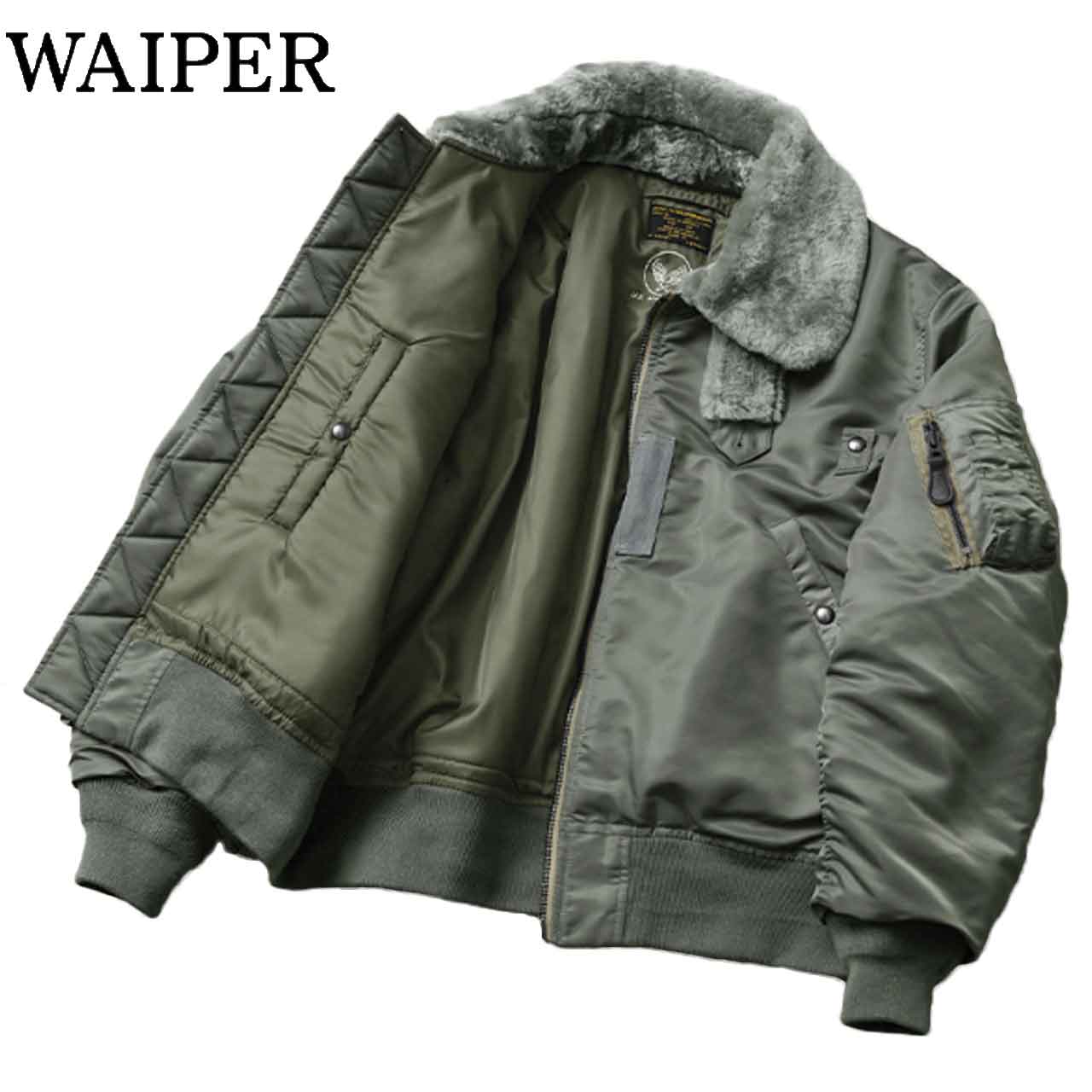 WAIPER.incワイパー再現品米軍U.S.AIRFORCEB-15Dフライトジャケット