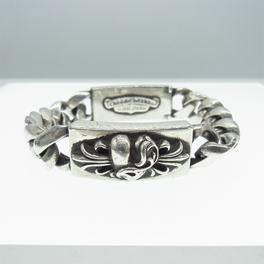 クロムハーツ（原本無）オールドフローラルハート ダガーハート ダブル