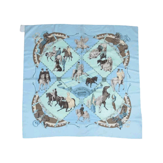 エルメス カレ 90 PRESENTATION de CHEVAVX 馬のプレゼンテーション