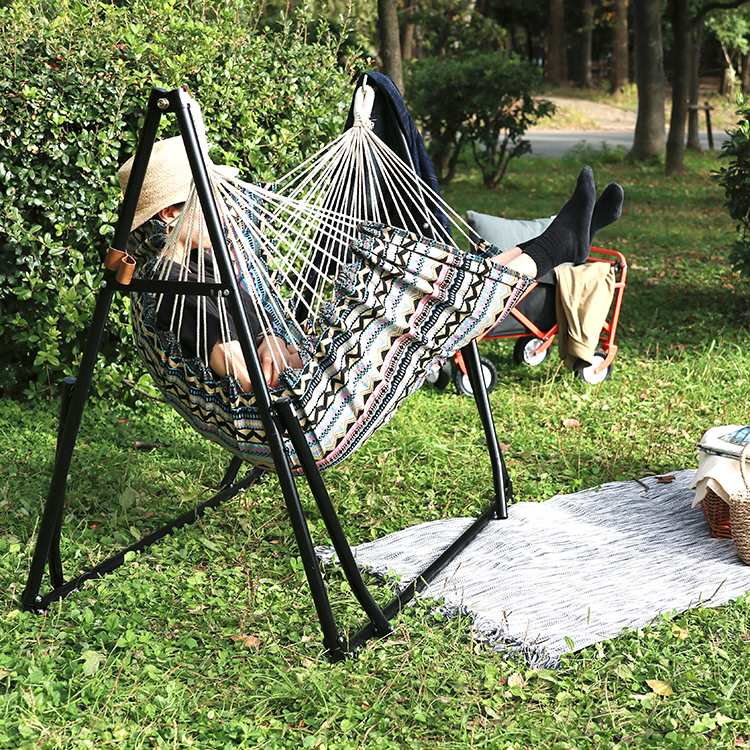 3WAY自立式ポータブルハンモック エスニック SFF-47 | Sifflus(シフラス)