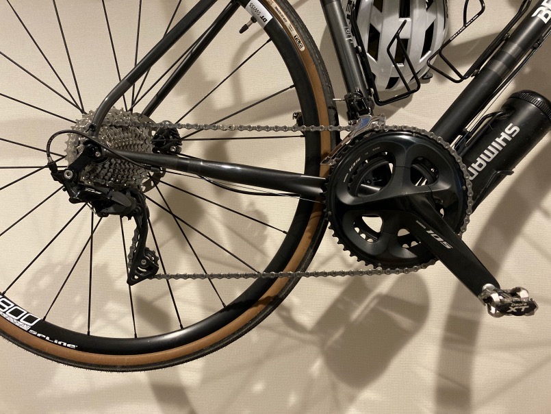 SHIMANO GRX 11S フロントシングル化 RD-RX817 Di2